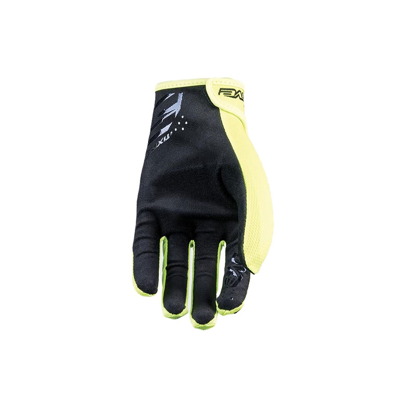 Dětské motokrosové rukavice FIVE MXF4 fluo žluté
