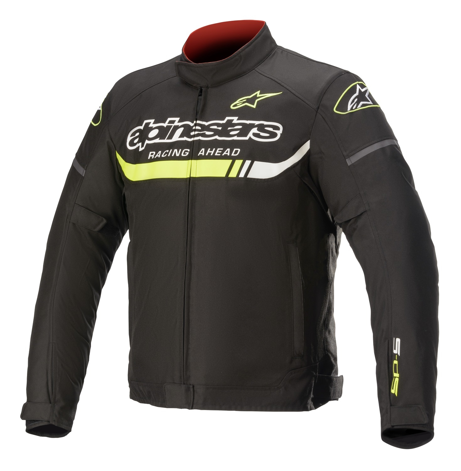 Bunda na motorku Alpinestars T-SP S Ignition Waterproof černo-fluo žlutá Velikost: S