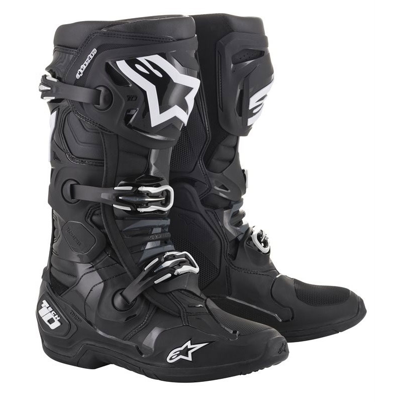 Boty na motorku Alpinestars Tech 10 černé Velikost: 45