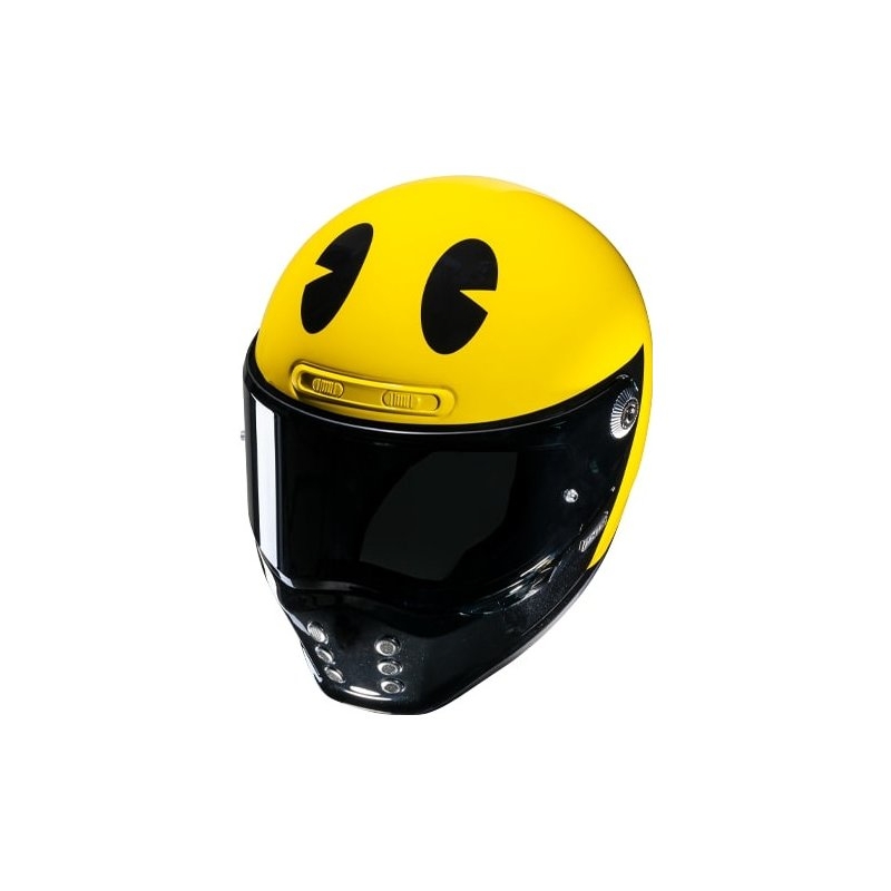 Integrální helma na motorku HJC V10 Pac-man Bandai Namco žlutá