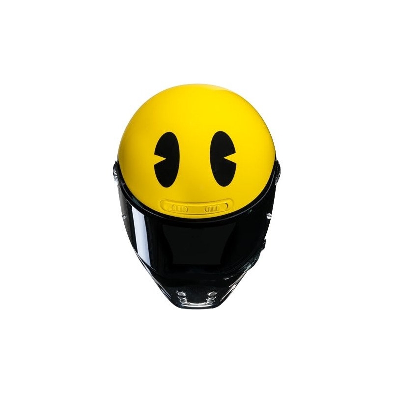 Integrální helma na motorku HJC V10 Pac-man Bandai Namco žlutá