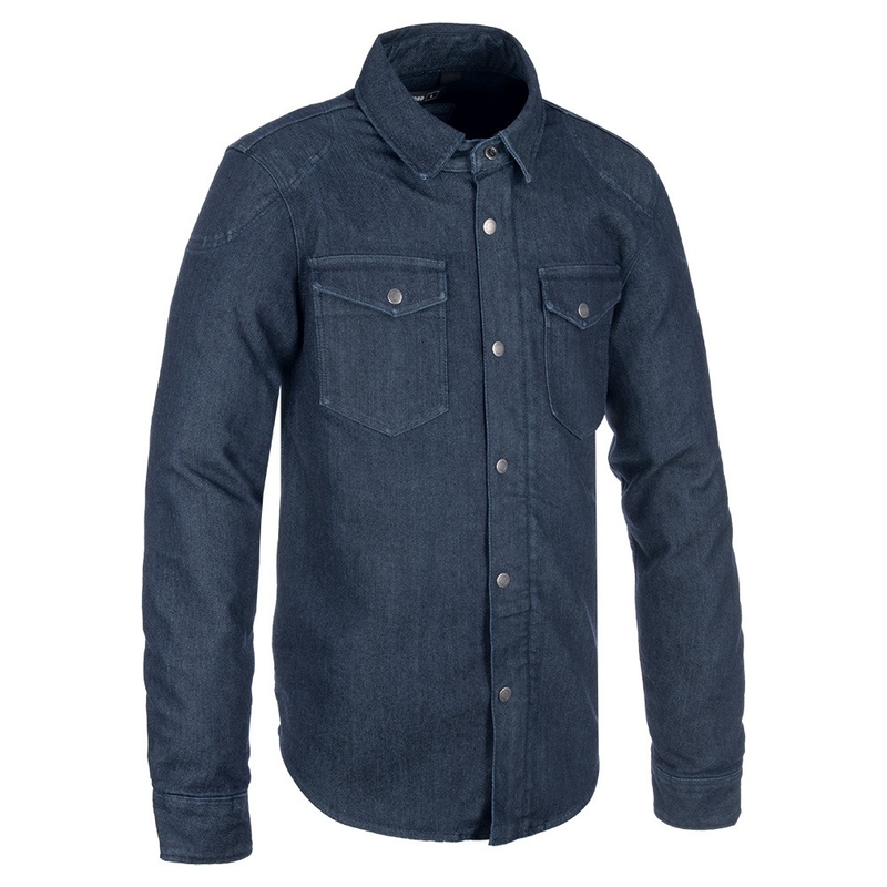 Košile na motorku Oxford Original Approved Shirt modrá