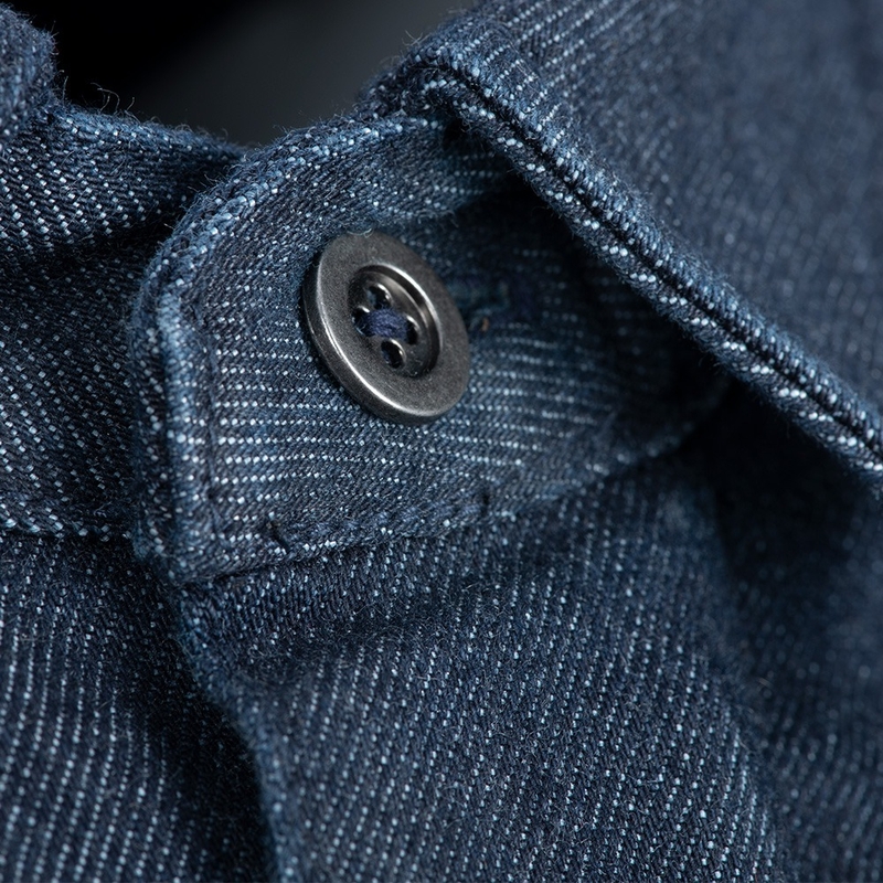 Košile na motorku Oxford Original Approved Shirt modrá
