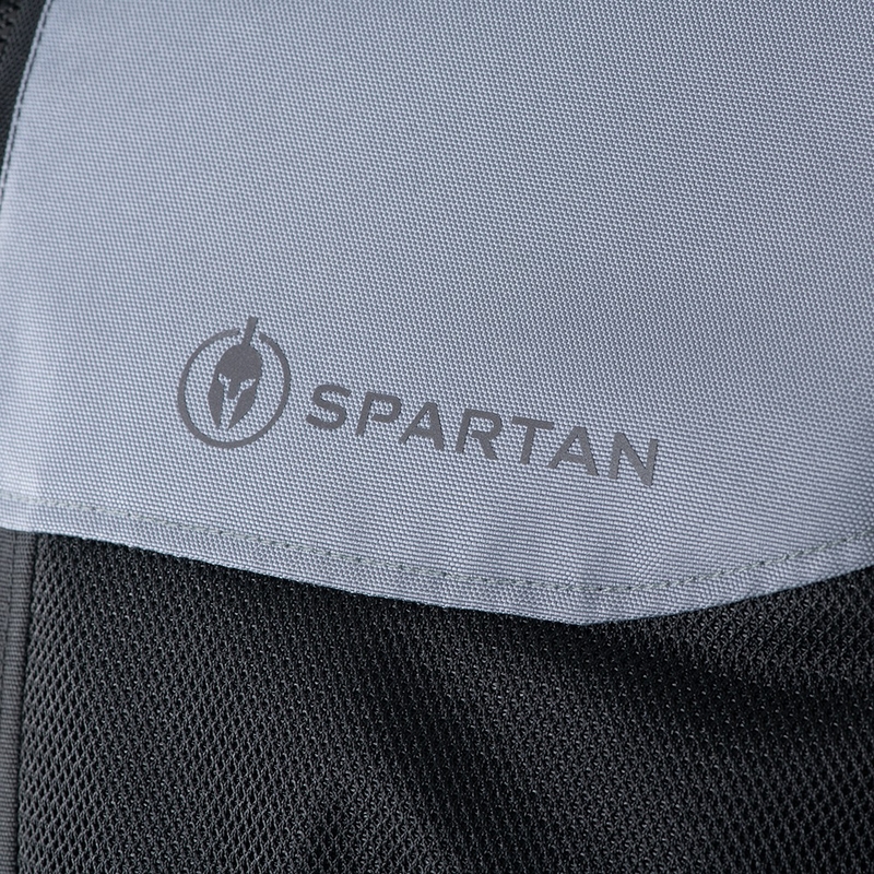 Bunda na motorku Oxford Spartan Air šedo-černá