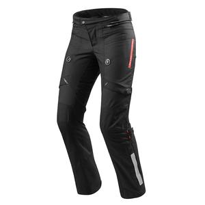 Dámské kalhoty na motorku Revit Horizon 2 černé zkrácené výprodej