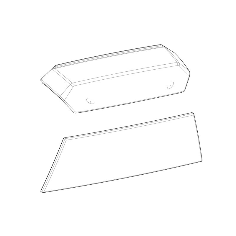 Kryty kufru SHAD pro SH38X