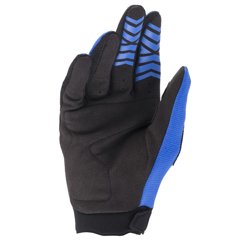 Motokrosové rukavice Alpinestars Full Bore modro-černé