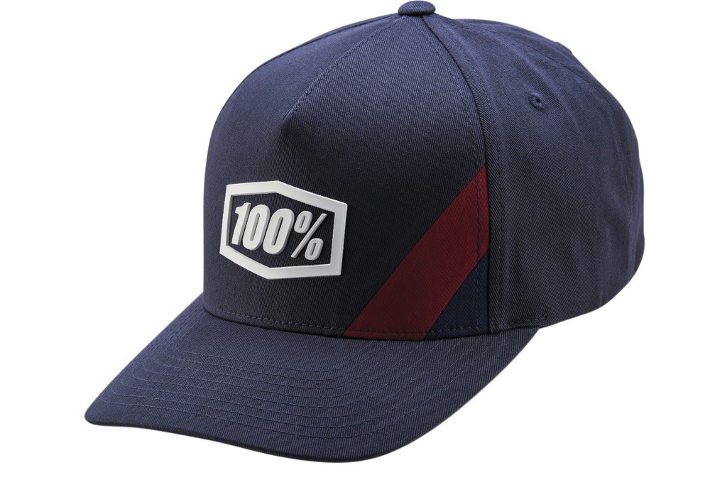 Kšiltovka 100% Cornestone Snapback modro-šedá