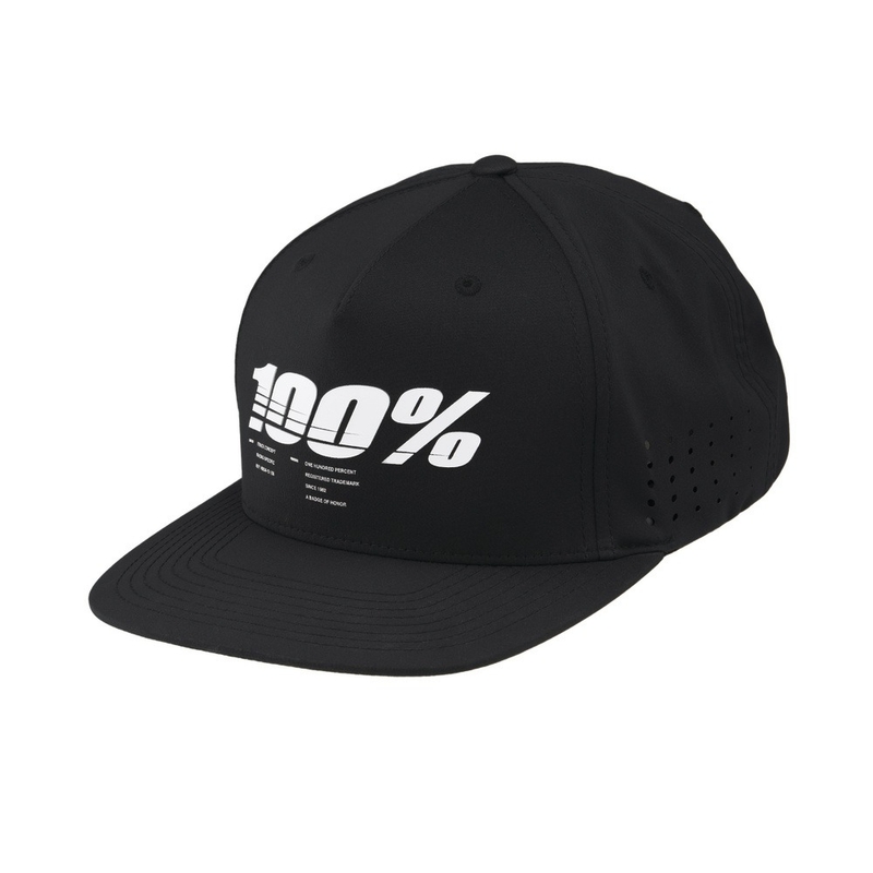 Kšiltovka 100% Drive Snapback černá
