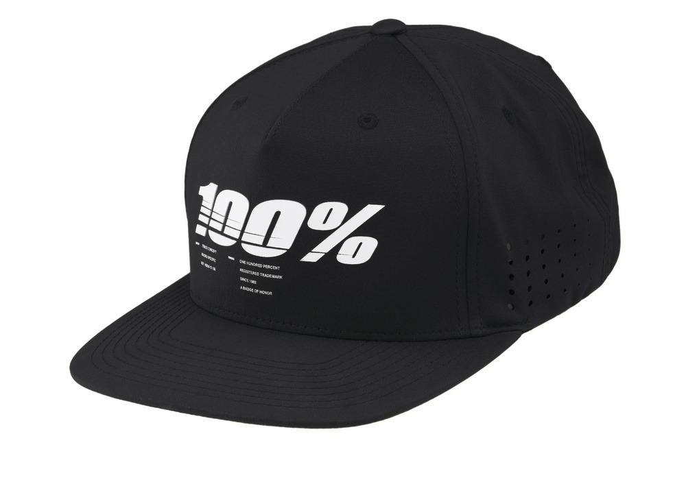 Kšiltovka 100% Drive Snapback černá