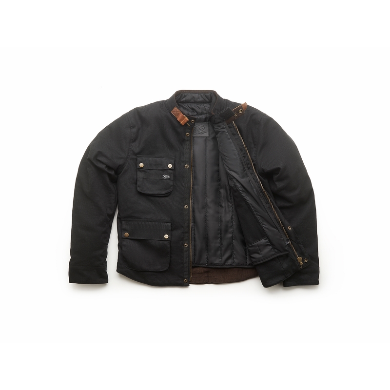 Bunda na motorku Fuel Division 2 černá