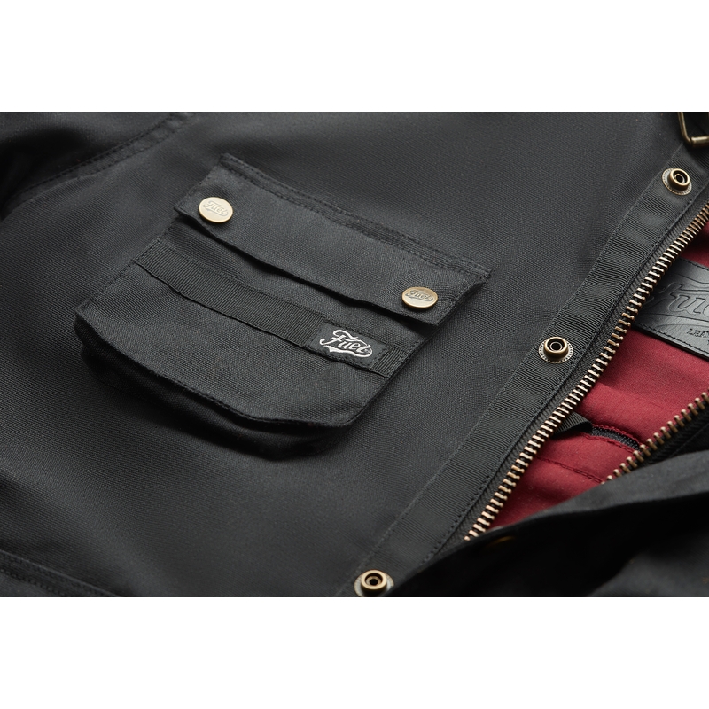 Bunda na motorku Fuel Division 2 černá