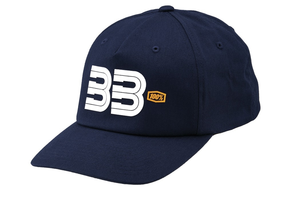 Kšiltovka 100% BB33 X-Fit modrá Velikost: S/M