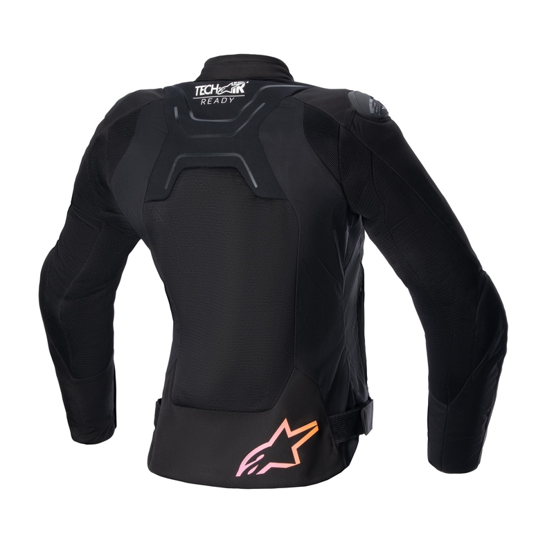 Dámská bunda na motorku Alpinestars Stella SMX Air černo-gradient