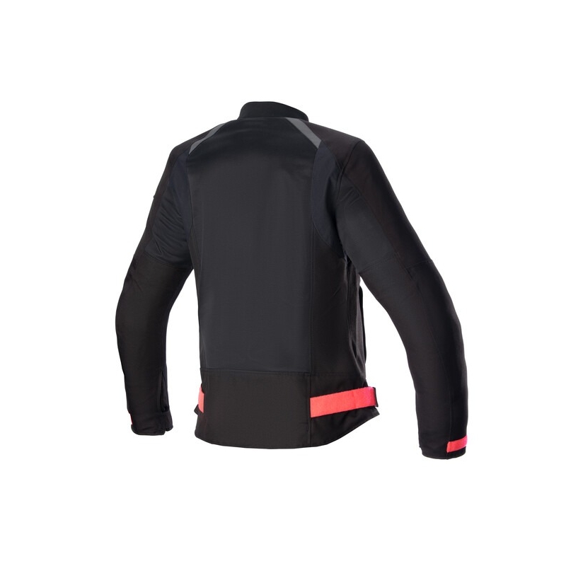 Dámská bunda na motorku Alpinestars Stella Eloise Air 2 černo-fluo růžová