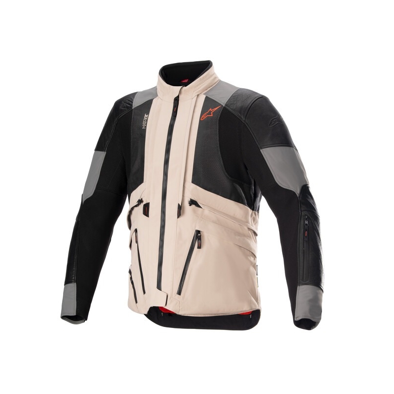 Bunda na motorku Alpinestars AMT-10R Drystar XF pískovo-černo-oražová