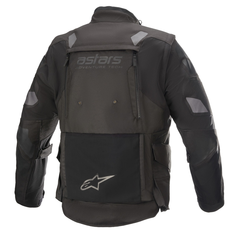 Bunda na motorku Alpinestars Halo Drystar černo-černá