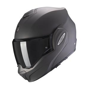 Překlápěcí helma na motorku Scorpion EXO-TECH EVO Solid matná antracitová