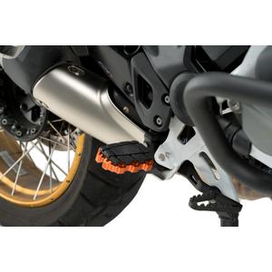 Stupačky bez adaptérů PUIG ENDURO 2.0 20851N černý s gumou
