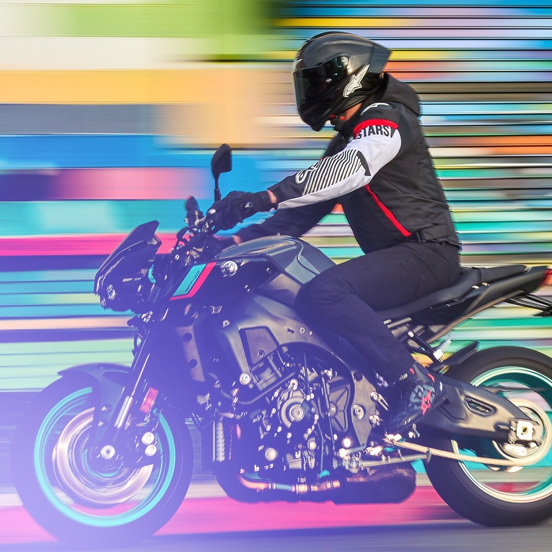 Bunda na motorku Alpinestars Zaca Air Waterproof černo-bílo-fluo červená