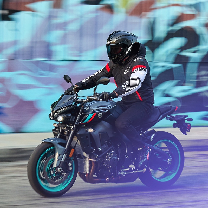 Bunda na motorku Alpinestars Zaca Air Waterproof černo-bílo-fluo červená