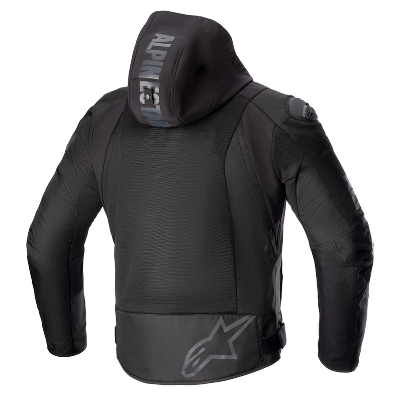 Bunda na motorku Alpinestars Zaca Air Waterproof černo-černá