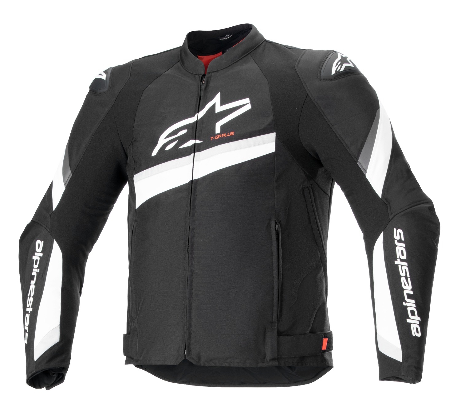 Bunda na motorku Alpinestars T-GP PLUS R 4 černo-bílá Velikost: L