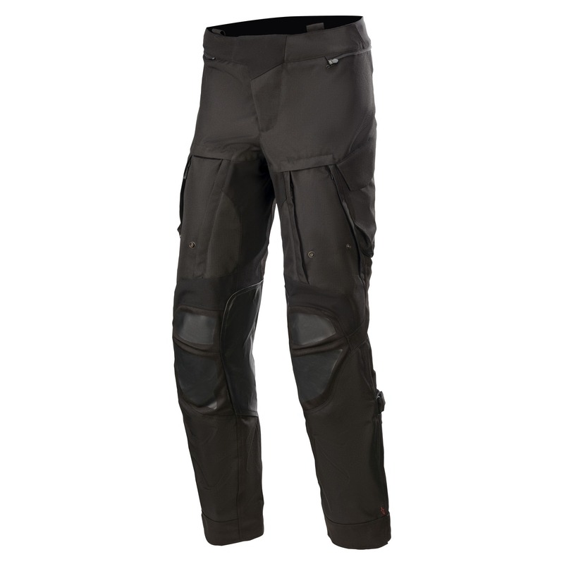 Kalhoty na motorku Alpinestars Halo Drystar černo-černé