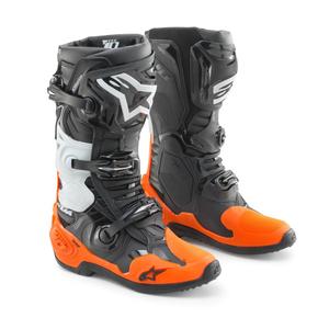 Boty na motorku Alpinestars Tech 10 KTM černo-oranžové