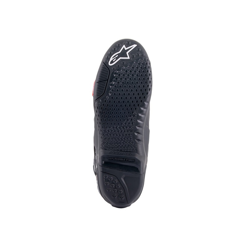 Boty na motorku Alpinestars Tech 10 černo-fluo červeno-šedé