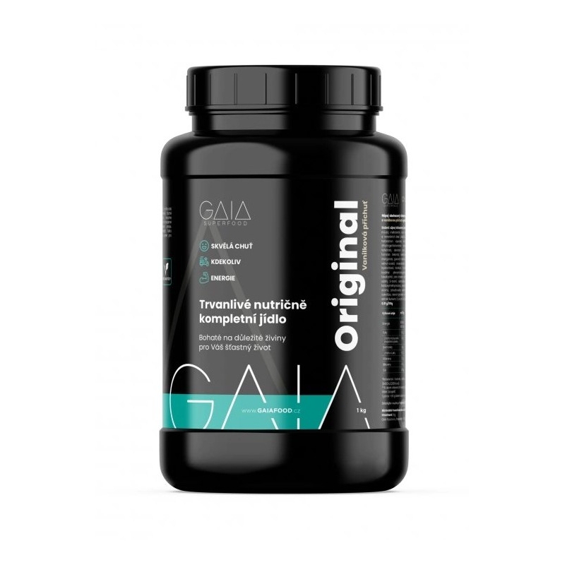 Instantní jídlo GAIA Original 1 kg vanilka