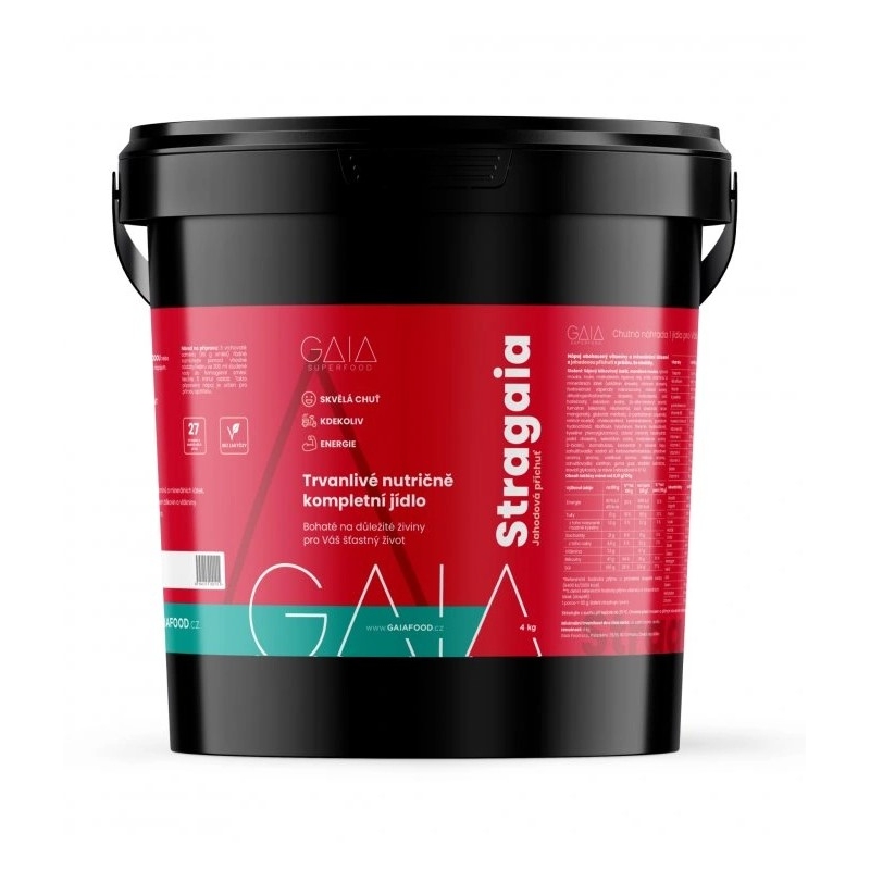 Instantní jídlo GAIA Stragaia 4 kg jahoda