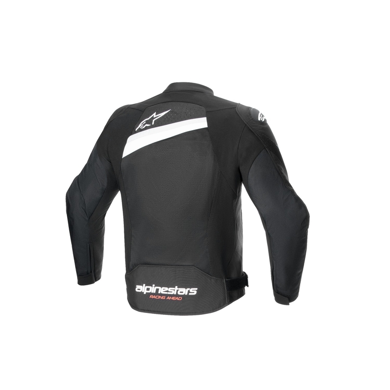 Bunda na motorku Alpinestars T-GP Plus R 4 Airflow černo-bílá