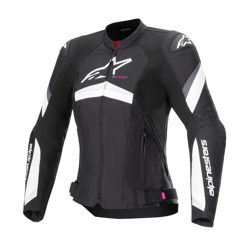 Dámská bunda na motorku Alpinestars Stella T-GP PLUS R 4 černo-bílá