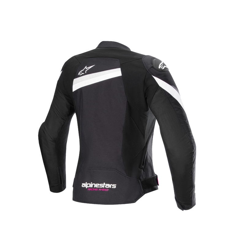 Dámská bunda na motorku Alpinestars Stella T-GP PLUS R 4 černo-bílá