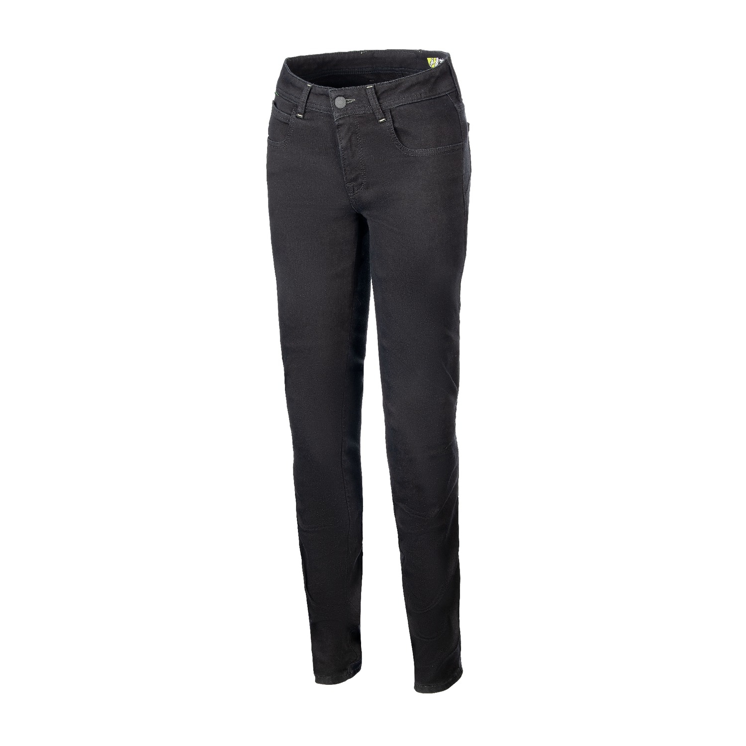 Dámské džíny na motorku Alpinestars Daisy 3 Denim seprané černé Velikost: 24