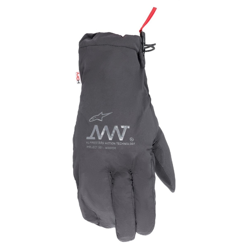 Moto rukavice Alpinestars AMT-10 AIR HDRY černo-tmavě šedé