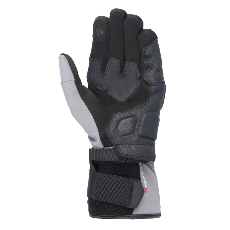 Rukavice na motorku Alpinestars TOURER W-7 2 DRYSTAR černo-tmavě šedá