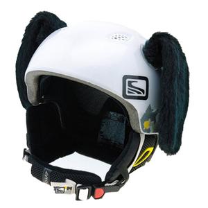 Uši na helmu Pes černé