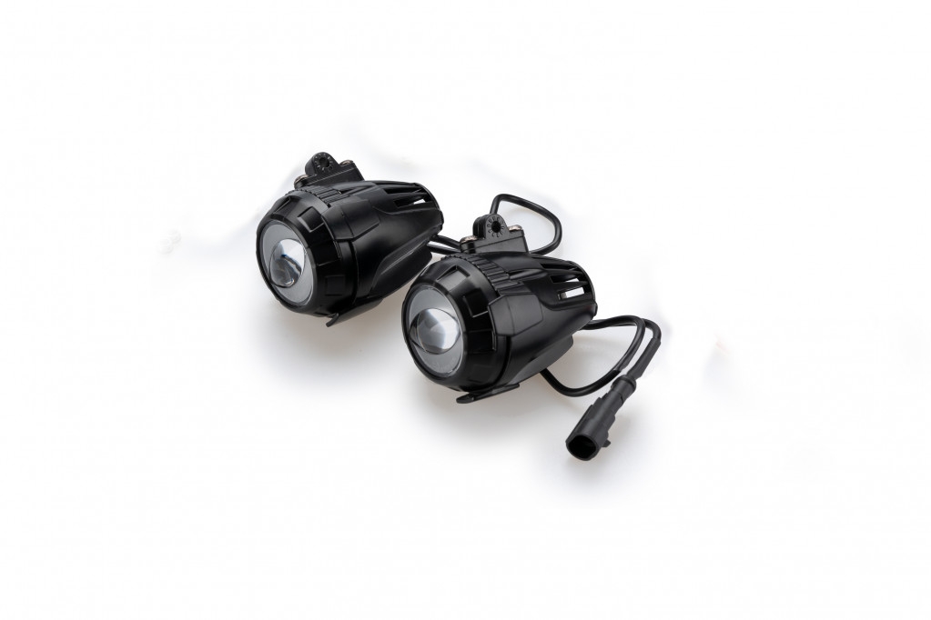 Přídavná světla PUIG BEAM 3.0 21786N černý set with accessories, homologated
