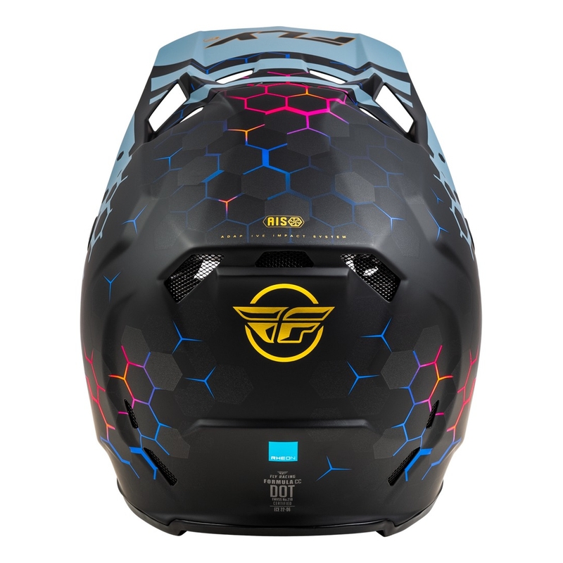 Motokrosová helma FLY Racing Formula CC Tektonic černo-šedá