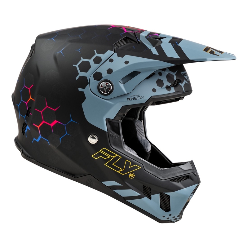 Motokrosová helma FLY Racing Formula CC Tektonic černo-šedá