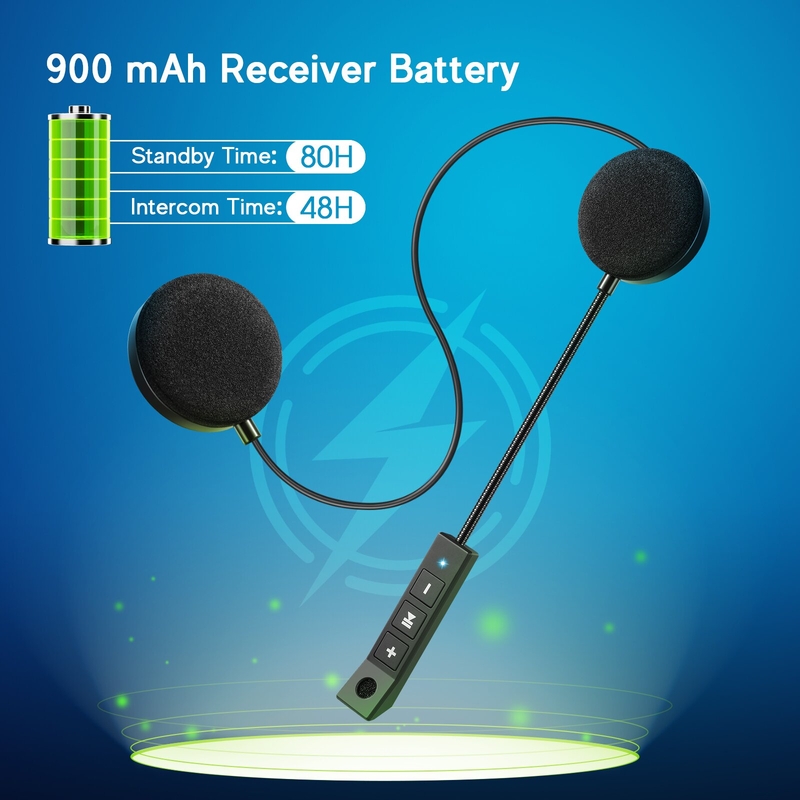 Bluetooth headset MaxTo BT11 900 Ah