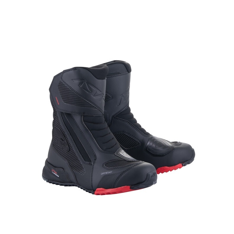 Boty na motorku Alpinestars RT-7 DRYSTAR černo-červené