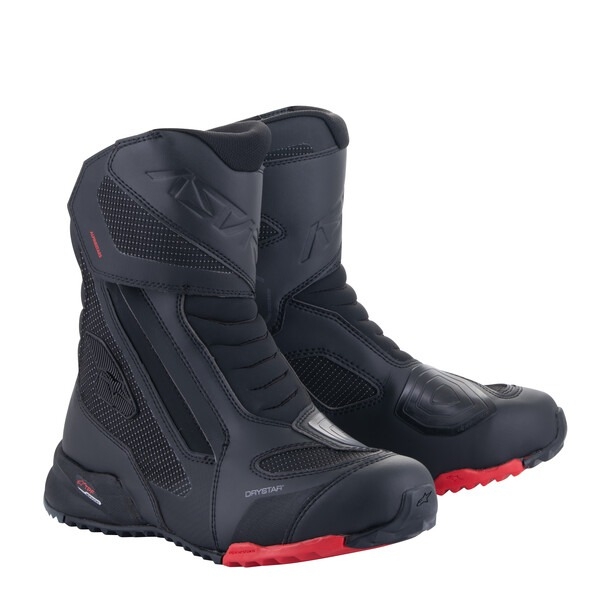 Boty na motorku Alpinestars RT-7 DRYSTAR černo-červené Velikost: 38