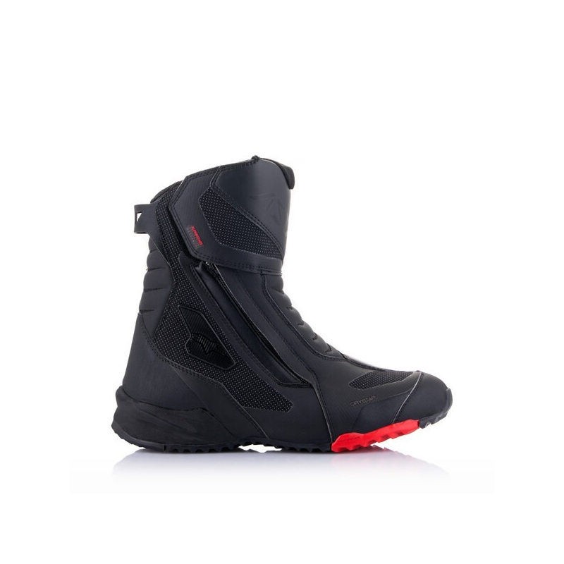 Boty na motorku Alpinestars RT-7 DRYSTAR černo-červené
