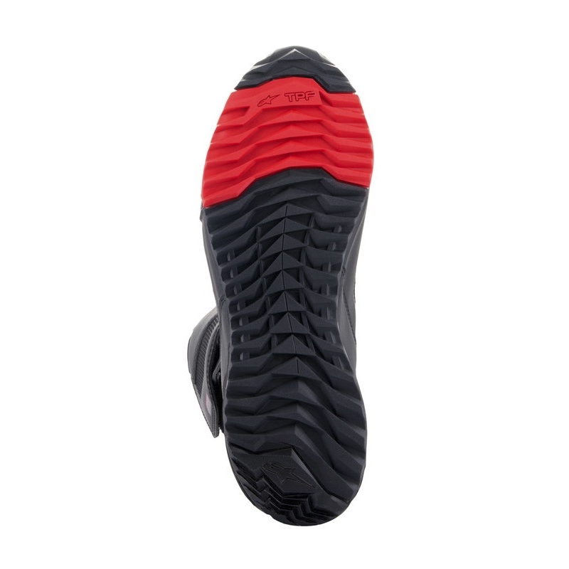 Boty na motorku Alpinestars RT-7 DRYSTAR černo-červené