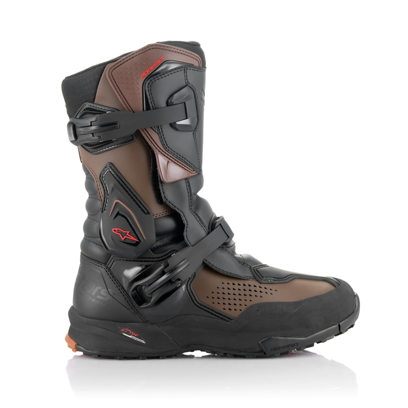 Boty na motorku Alpinestars XT-8 GORE-TEX černo-hnědé