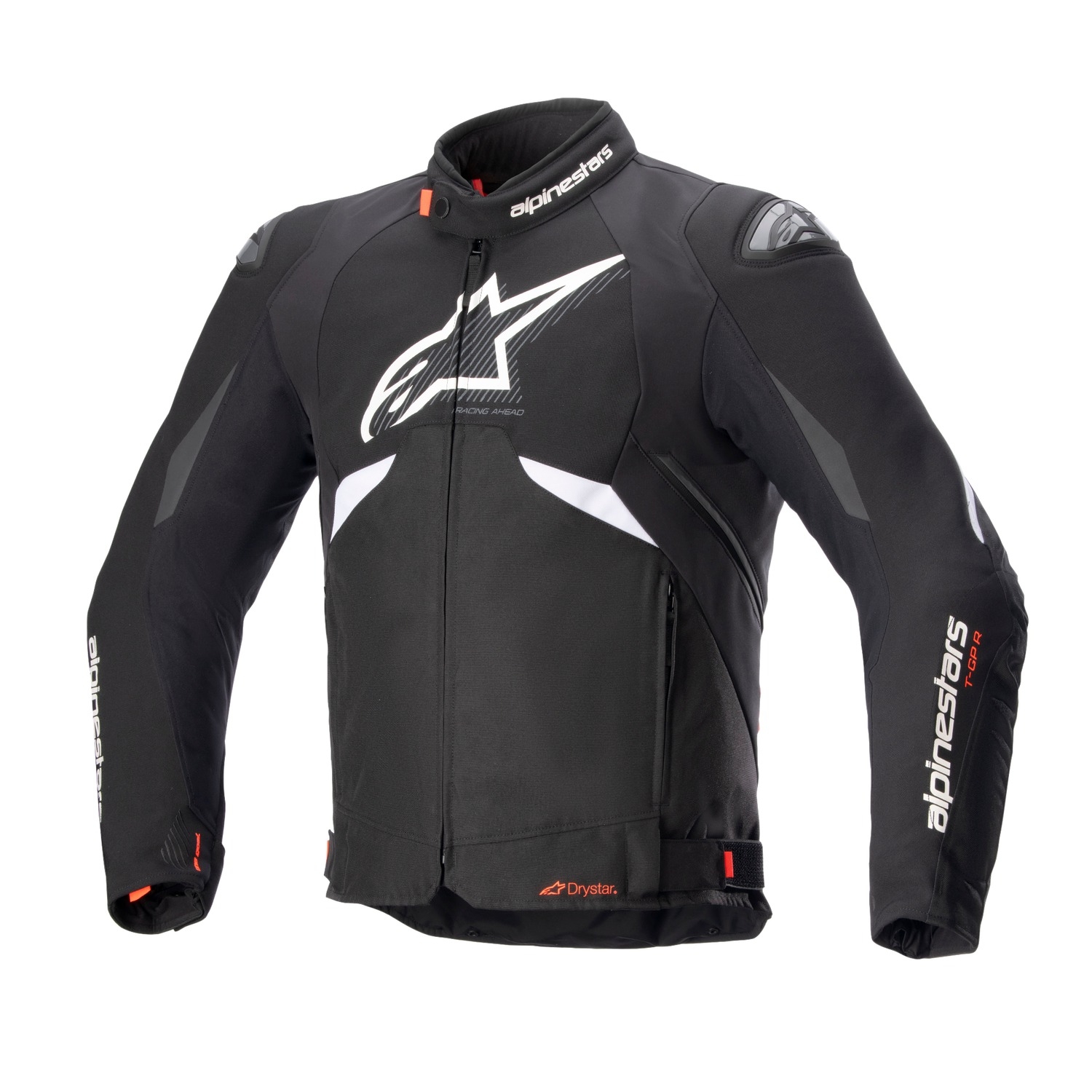 Bunda na motorku Alpinestars T-GP R 3 DRYSTAR černo-bílá Velikost: S
