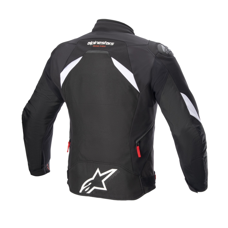 Bunda na motorku Alpinestars T-GP R 3 DRYSTAR černo-bílá